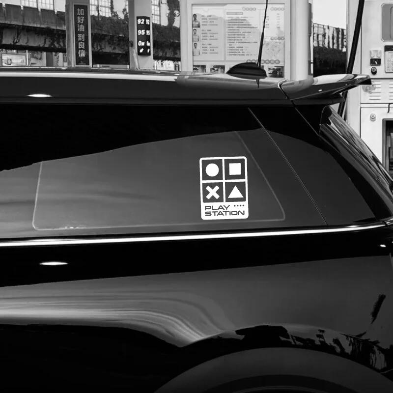 ملصقات بلاي ستيشن لمشغل الألعاب ، مضحكة ومبتكرة ، ملصق عالي الجودة للسيارات والشاحنات والدراجات النارية وأجهزة الكمبيوتر المحمولة #5