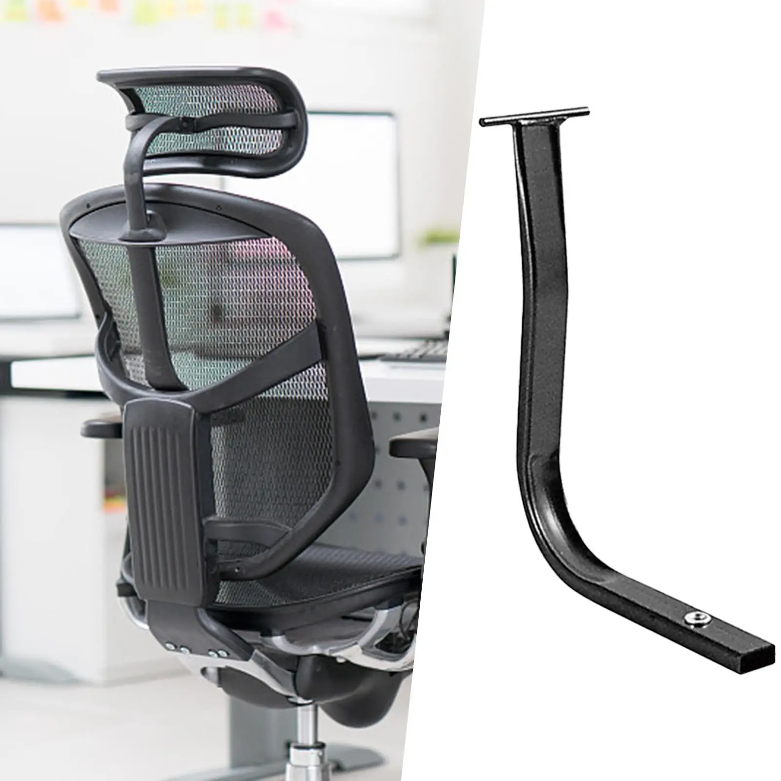 Iron Seat Plate Swivel Tilt Control Mechanism Chair Chassis Upgrade for Home Office Desk Chair and Salon
