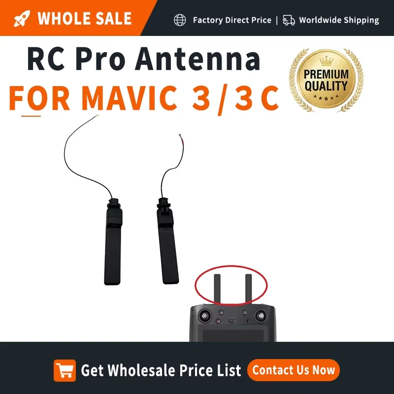 Tested OEM Grade RC Pro High-Gain Antenna 2T4R Antenna for DJI Mavic 3 Series Drone Repair Part High-Gain Replacement Bulk Order