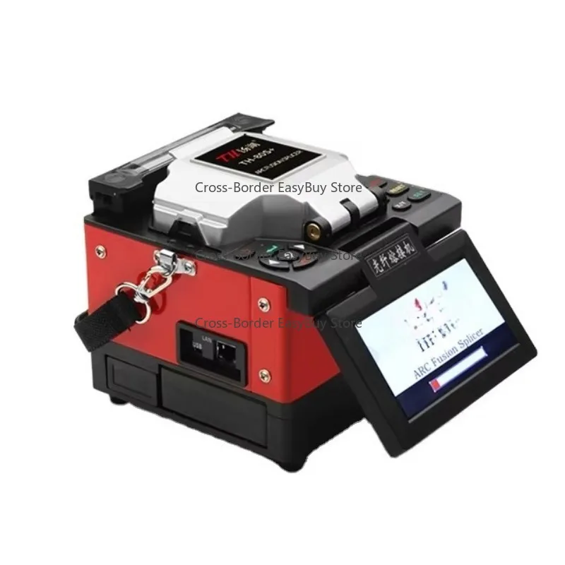 Hot Sale TH-80S+ Fiber Optic Fusion Splicer: Mini Auto Optical Splicing Welding Machine for FTTX Communication (7s Splicing Spee