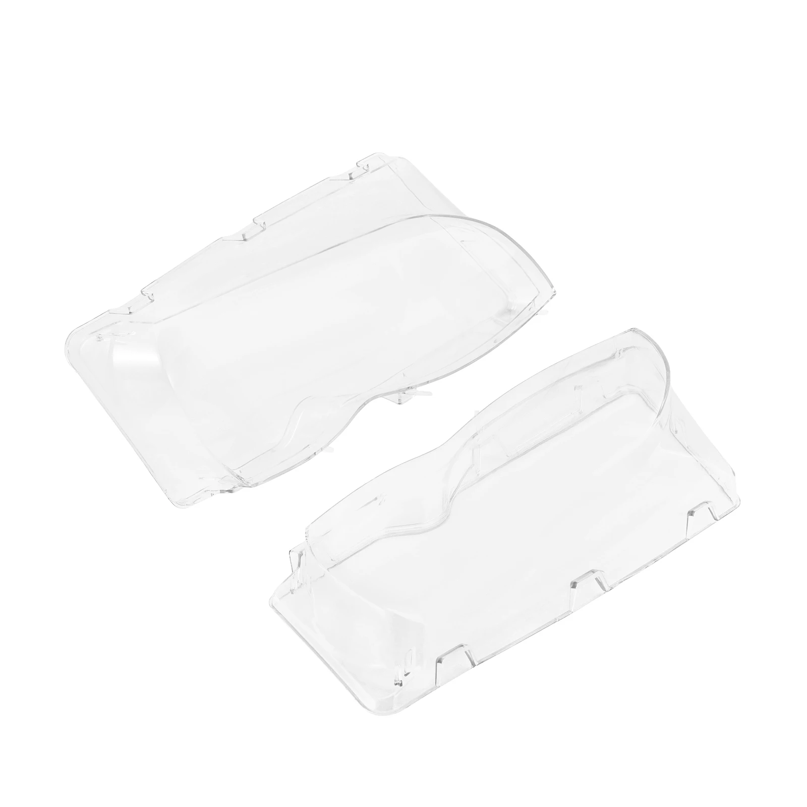 1 Paar Auto-Frontscheinwerfer-Abdeckungen für BMW E46 4-Türer 2001-2005 318i 320i 323i 325i Limousine Glas Auto-Lampenschirm-Gehäuse