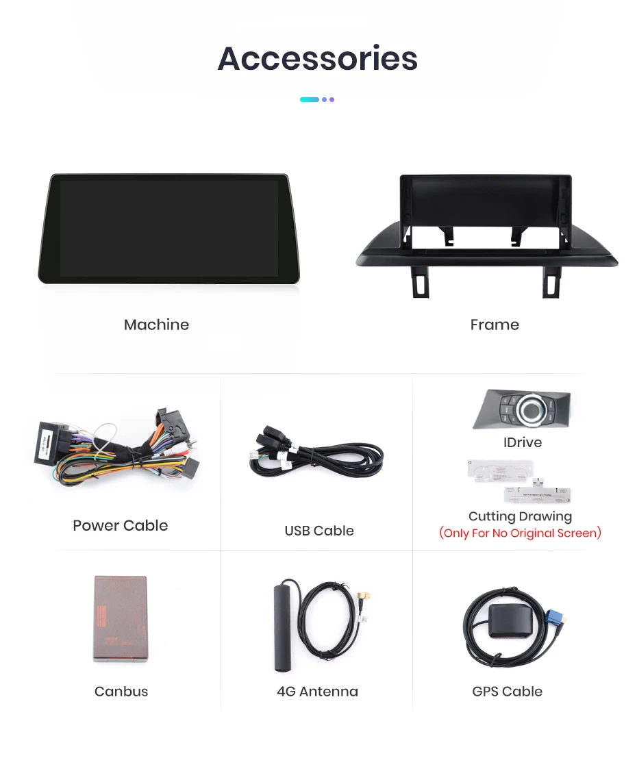 Junsun Drahtloses Carplay Android Auto Autoradio für BMW 1er E81 E82 E87 E88 2005–2012 4G WiFi GPS Intelligente Systeme Stereo – Detail 23