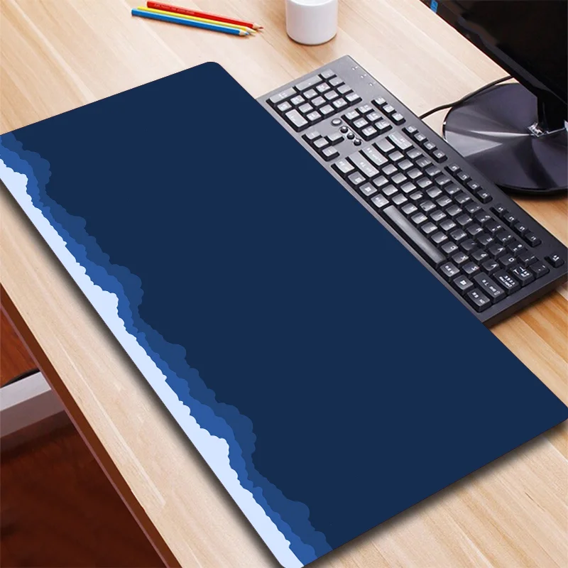 

GuJiaDuo Minimalist Large Mouse Pad Natural Rubber Waterproof Anti-skid Notebook Keyboard Table Desk Mat Anime Stuff Accessories