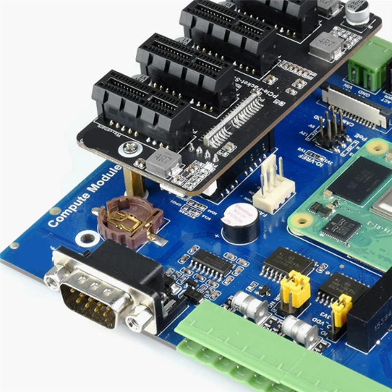 

New--For Raspberry Pi CM4 Pcie Gen 2X1 Expansion Card With 1 Trailer And 4 Channels Of 12V Stable Operation Without Driver