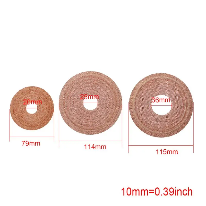 Spider Pad Spring Woofer Subwoofer Bullet Wave Shrapnel Speaker Accessories Repair DIY 25-50mm 115mm