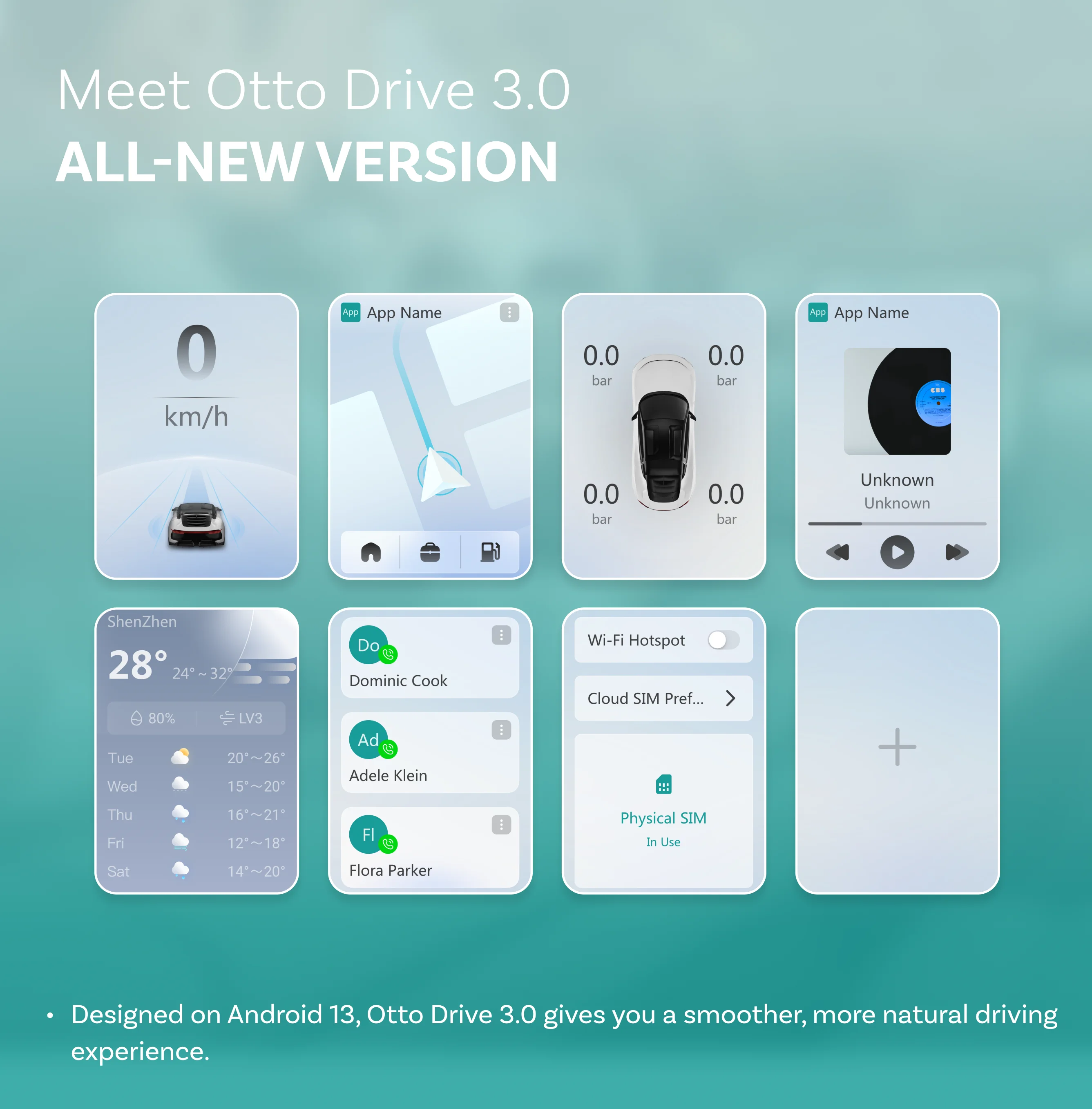 OTTOCAST P3 PRO AI Box Wireless CarPlay Android Auto AI Voice