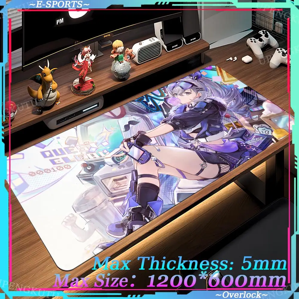 Desk mats Mouse Pad Oversized Gaming Game accessories Desktop B_Bronya_Zaychik Ergonomic mouse pad