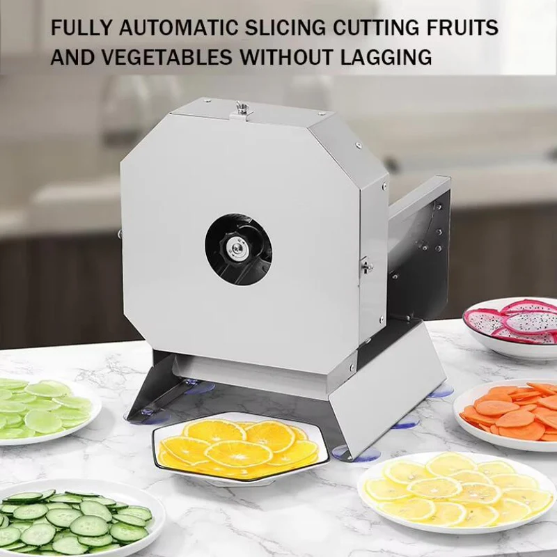 220 V/110 V 多機能自動切断機商業電気ジャガイモニンジンジンジャースライサー細断野菜カッター