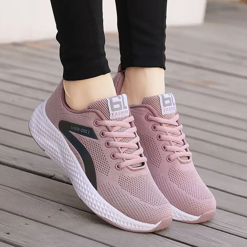 Casual Sneaker Women's Lightweight Breathable Running Shoes plus Size Fashion Shoes