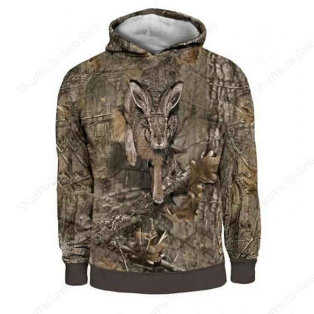 Camouflage Wild Hunting Animal 3d Print Hoodie Men Women Fashion Hoodies Sweatshirt Boy Coat Women Sweats Outdoor Hoodie Running