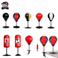 2025 New Boxing Thai Desktop Inflator Suction Cup Speed Ball Desk Table Boxing Punch Ball Reduce Tension Toys Punching Bag