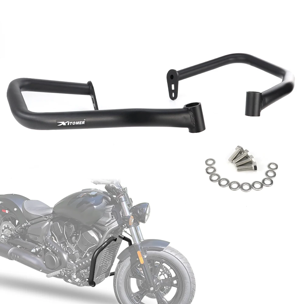 

Engine Guard Highway Crash Bars Frame Protector For Indian Sport Scout Sixty Limited Scout Sixty Classic Scout Bobber/Classic
