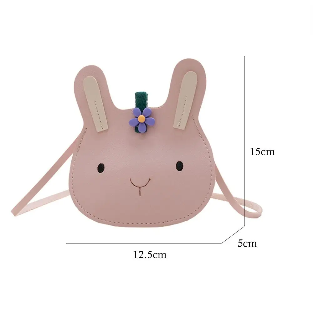 Lovely Mini Shoulder Bag Soft PU Leather Soft Handbags Cute Cartoon Kids Pockets for Children Girls