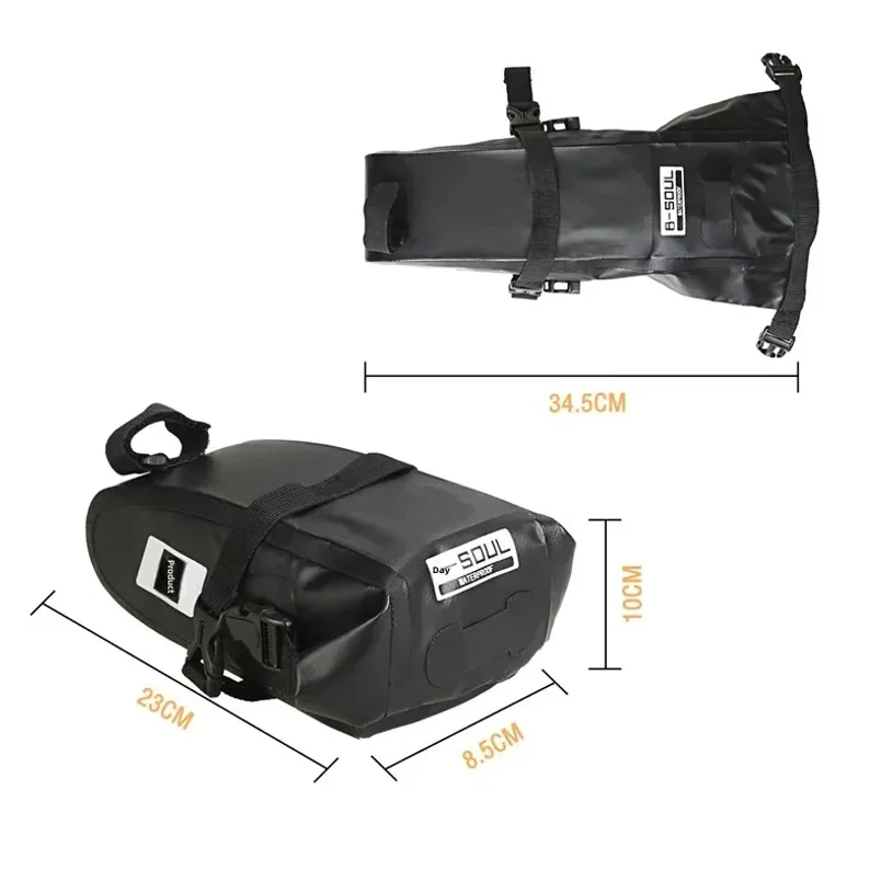 Cycling Equipment Waterproof Seat Bag Mountain Road Bike Seat Cushion Bag Full Protection Tool Bag for Bicycle Riding