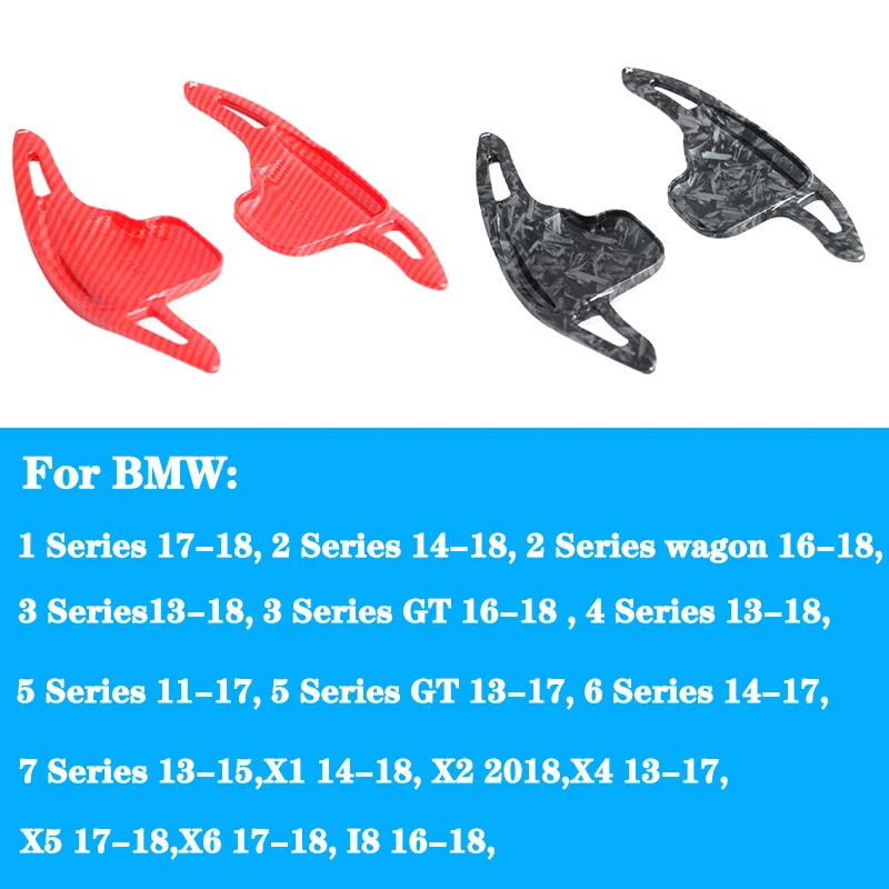 Deslocador de pá do volante do carro, guarnição estendida do ABS, BMW série 1-7, F10, F18, F30, F35, F34, F22, F32, F07, F48, X1, X2, x4, X5, X6
