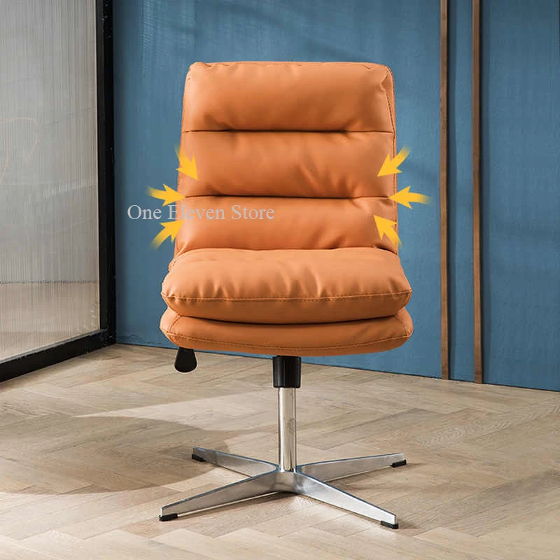 Executive Chair Vanity Office Ergonomic Computer Armchair Chairs Living Room Pc Rocking Posture Correction Backrest Sedia Gamimg