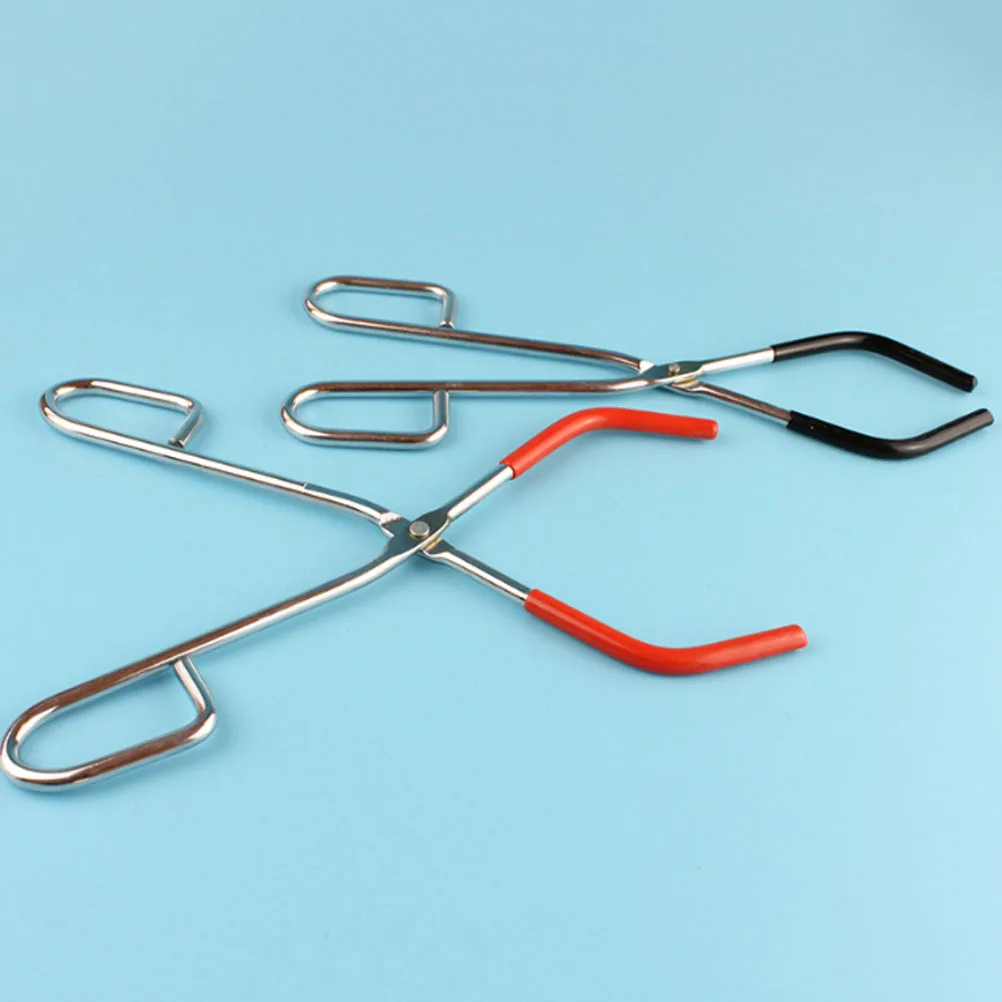 

1pc Laboratory Beaker Clamp Tool Premium Metal Test Tube Holder Extended Length For Chemical Experiment Equipment Lab