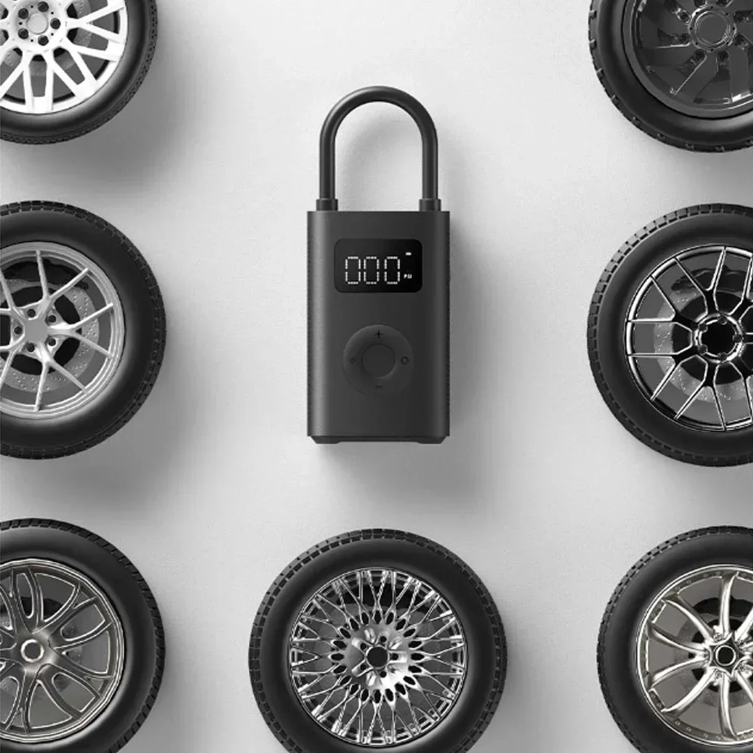 XIAOMI Mijia bomba de aire 2 compresor de aire eléctrico Universal portátil Sensor de neumáticos Mi tesoro inflable para motocicleta coche fútbol