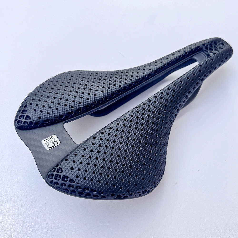 ACTO 5 Ultraleichter 3D-gedruckter Carbon-Fahrradsattel 150 g 240 x 155 mm MTB Road Gravel Fahrradsitzteile Bequemes Fahrerlebnis – Detail 8