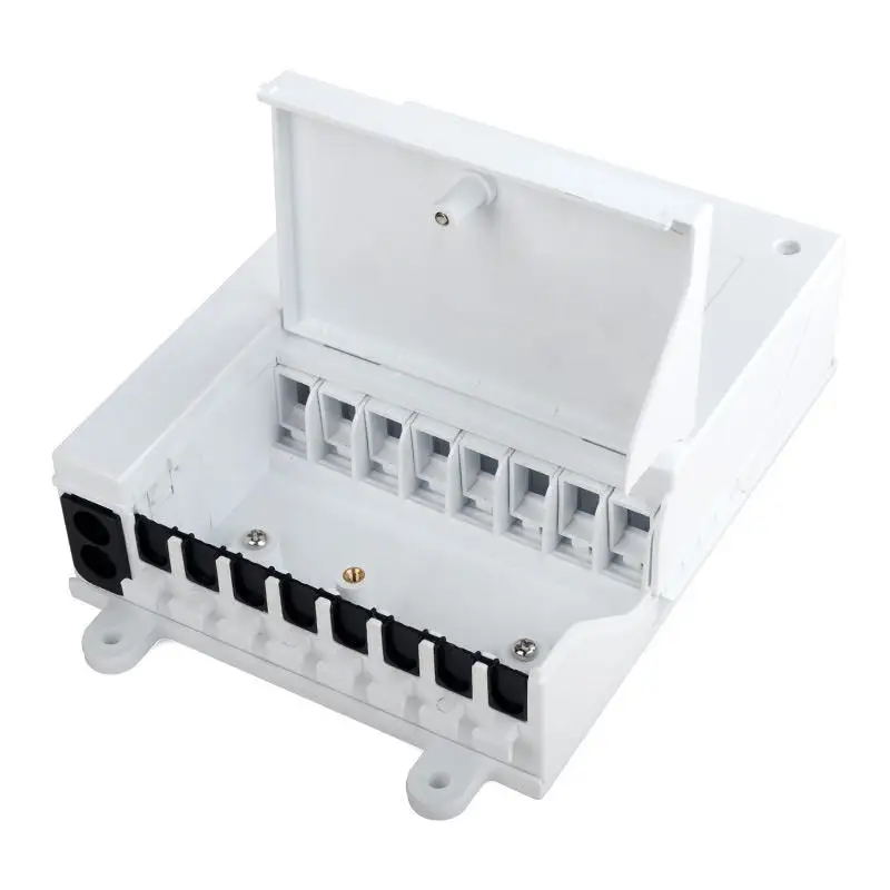 Customized Optical Fiber Distribution Terminal Box, Wall Mounted, Direct Melting, Nap, Removable Cover, Nap, 8 Core