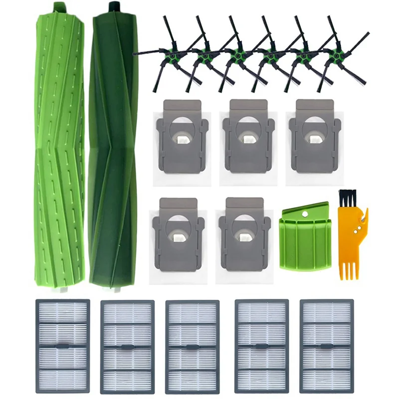 A94E-ل اي روبوت رومبا S9 9150 / S9 + Plus 9550 جهاز آلي لتنظيف الأتربة فلتر Hepa فرشاة جانبية رئيسية كيس لجميع الغبار قطع الغيار