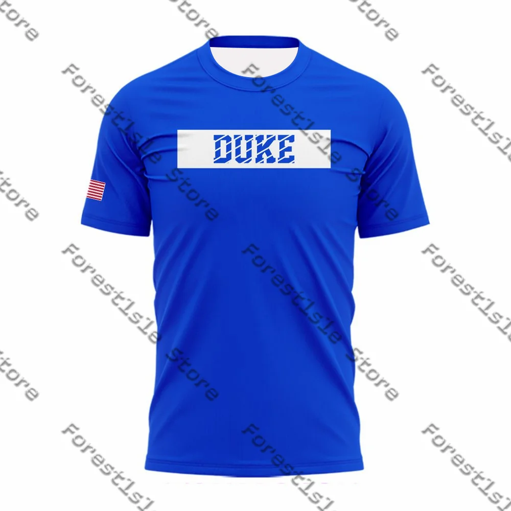 New Duke Blue Devils The Brotherhood T-Shirt American Street Fashion Men's T-Shirt Casual Versatile Men's And Women's T-Shirt