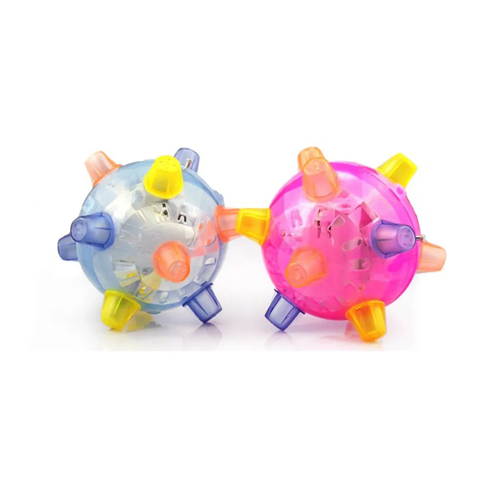

Music Dancing Bounce Ball with Colorful Lights Dynamic Sound for Children Party Random Color No