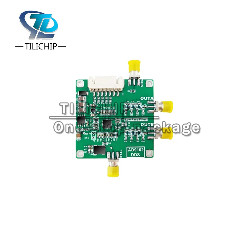 

Модуль генератора цифровых сигналов AD9102, генератор сигналов произвольной формы с главной частотой 180MSPS
