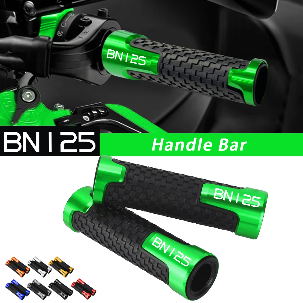 

Motorcycle 7/8" 22MM Non-slip Handle Bar Grip Rubber Handlebar Grips FOR KAWASAKI BN125ELIMINATOR BN125 2003-2008 2007 2006 2005