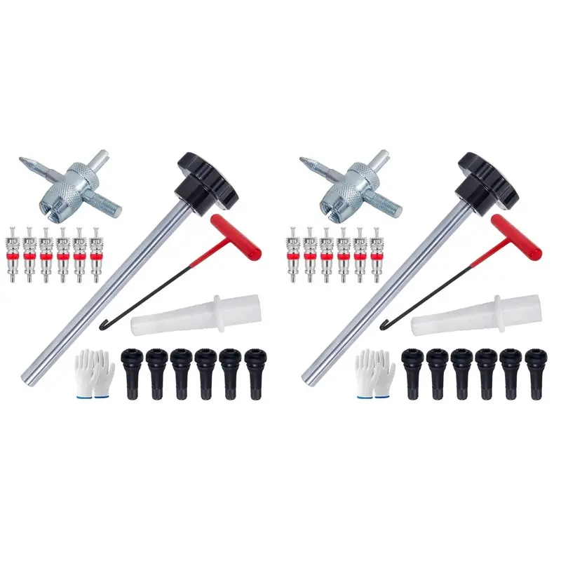 

Набор инструментов для быстрой замены вентилей шин WCS-2X, набор инструментов для быстрой замены сердцевин вентилей шин, для замены в автомобилях, квадроциклах, грузовиках и т.д., A