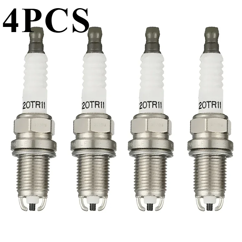 

4Pcs 90919-01198 K20TR11 Spark Plug for Toyota Avensis Camry Corona Caldina RAV4 Picnic Vista 90919 01198 K20TR11