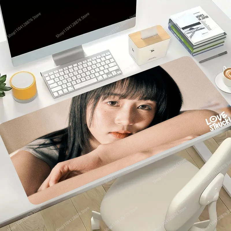 Idol Singer HIKARU Ablum Giddy Mousepad Gaming Mouse pad Gamer Pc Accessories Deskmat Keyboard Mat Desk Protector Mause Pads