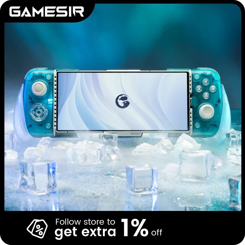 GameSir X3 Pro Hall Effect Gamepad and Phone Cooler, Android Cellphone and iPhone Gaming Controller with Cooling Fan