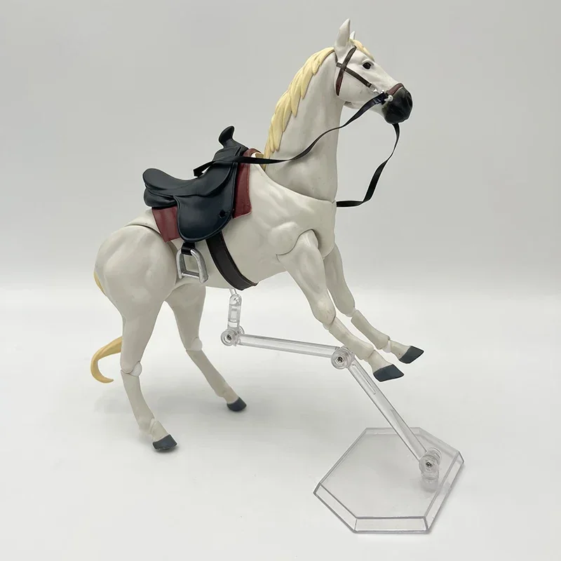 16cm #490 Anime Figma Horse Figure Ver.2 White/Brown/Chestnut Articulated Figure Max Factory Collectible Doll Miniature Toy Gift