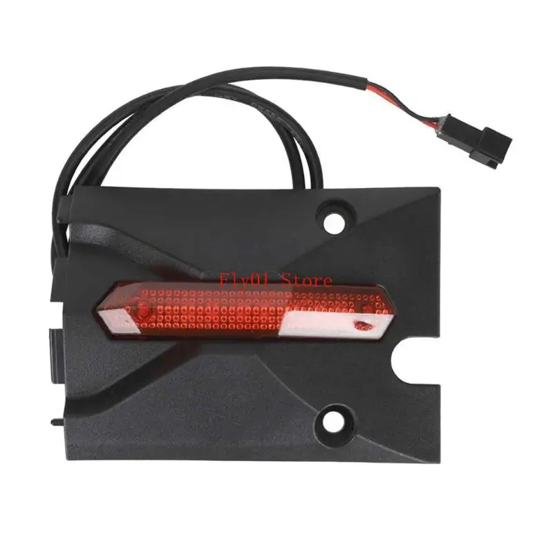 Universal Electric Scooter LED Side Lamps High Brightness Lighting Weatherproof Housing Hassle Installation For Night Rides