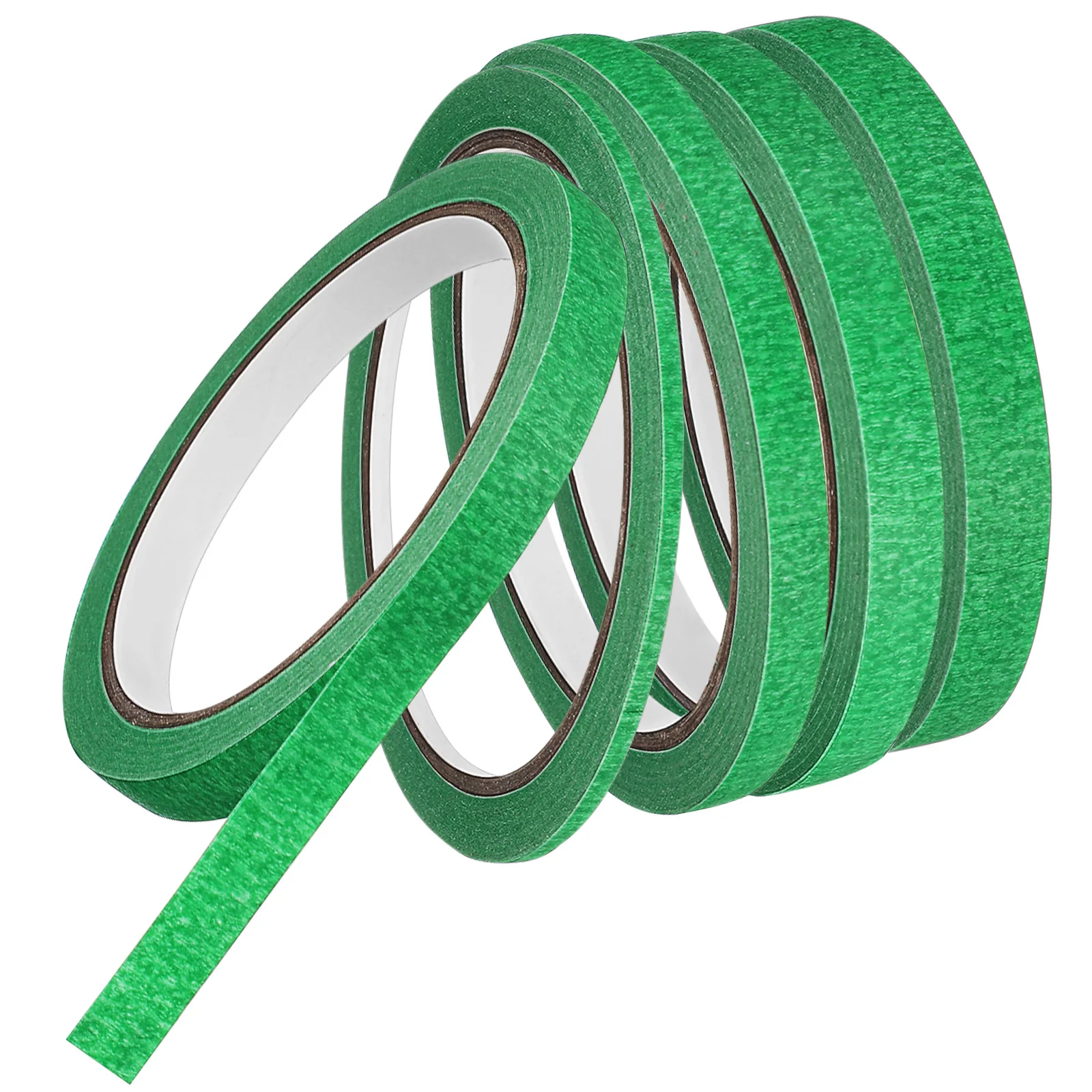 6 قطعة 6 لفات إخفاء ملون DIY بها بنفسك الحرف المائية ورقة صيانة السيارات سهلة إزالة الفنان الشريط الحرفية الشريط لفة