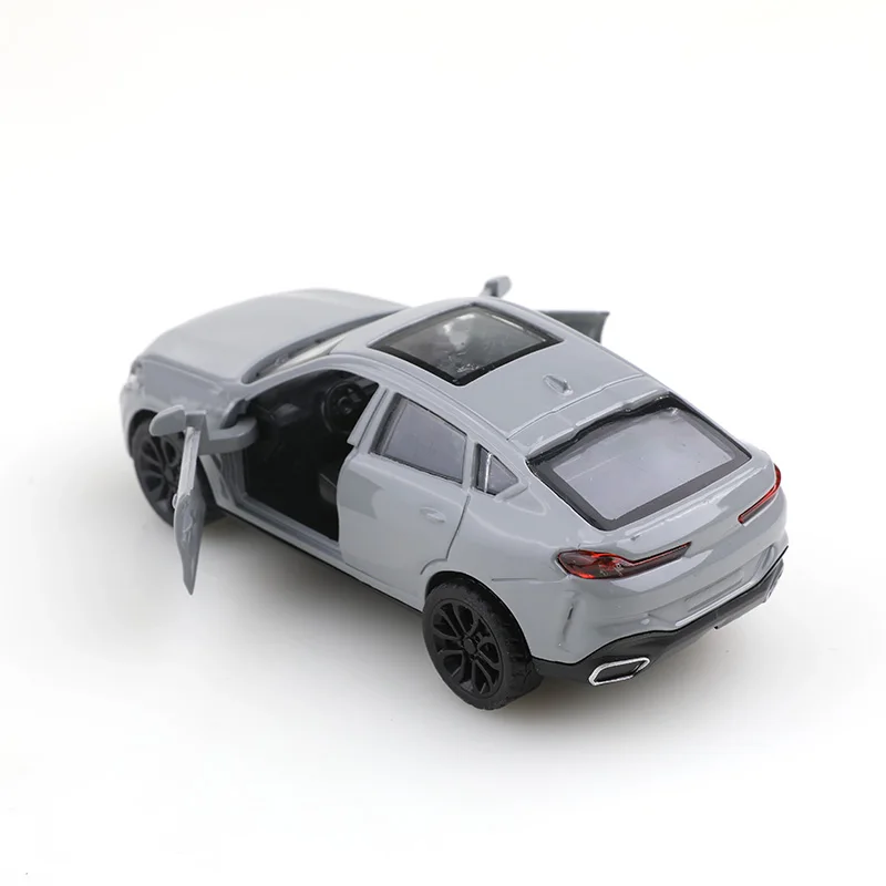 (Verpackt) 1/43 Maßstab Replik X7 SUV Kinderspielzeugauto, Druckguss-Metall, Jungenspielzeug, Taschen-Spielzeugauto mit Rückziehfunktion – Detail 8