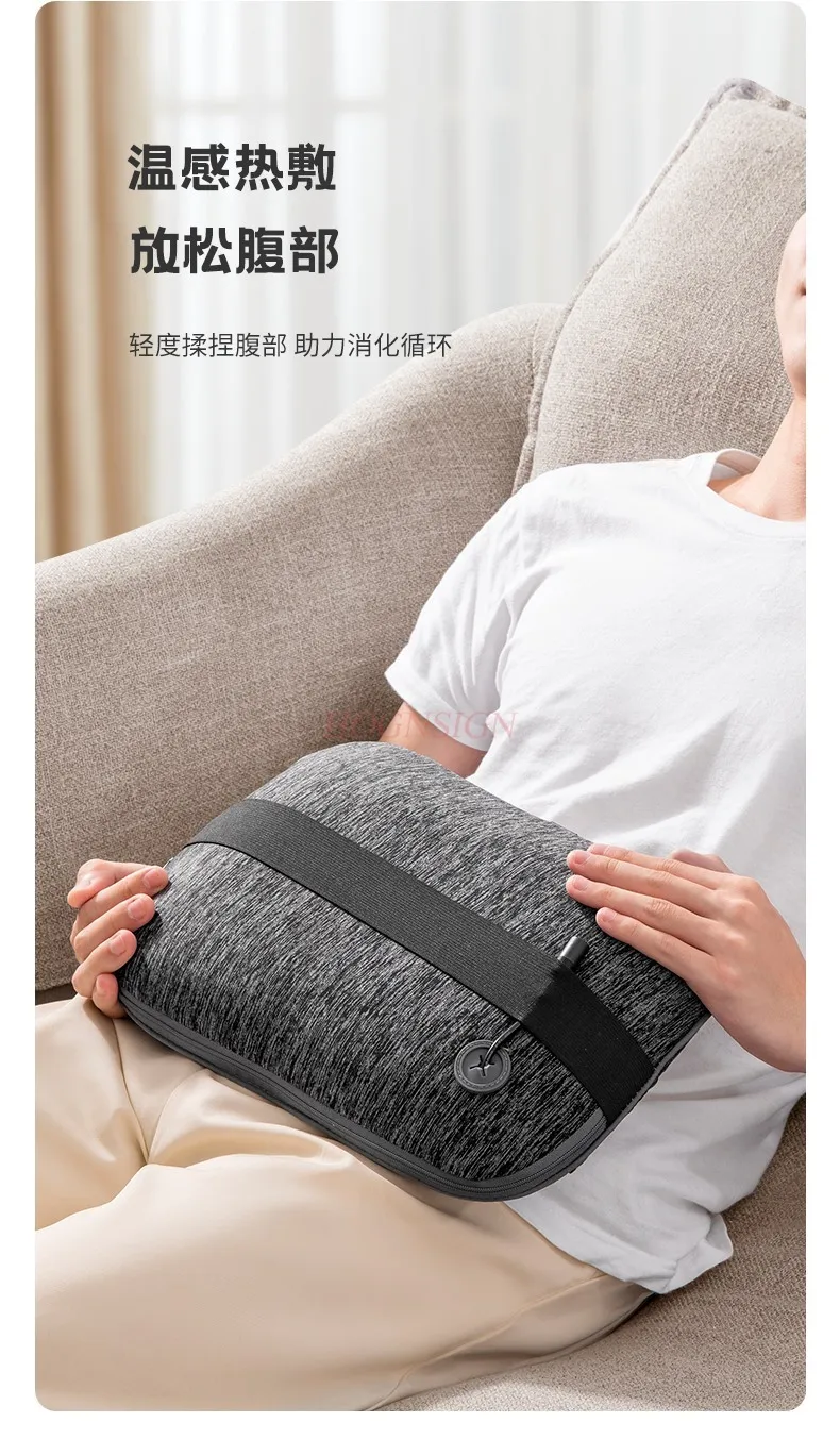 มัลติฟังก์ชั่นจําลองหมอนนวดมนุษย์สมาร์ทคอ acupressure นวดนวดไฟฟ้าประคบร้อนสําหรับปากมดลูก