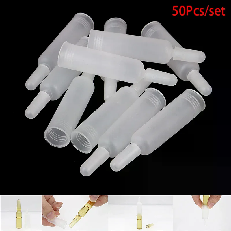 50PCS 50Pcs 2Ml 2M Emery Glass Bottle Silicone Dropper Vial Opener Ampule Breaker Dripper