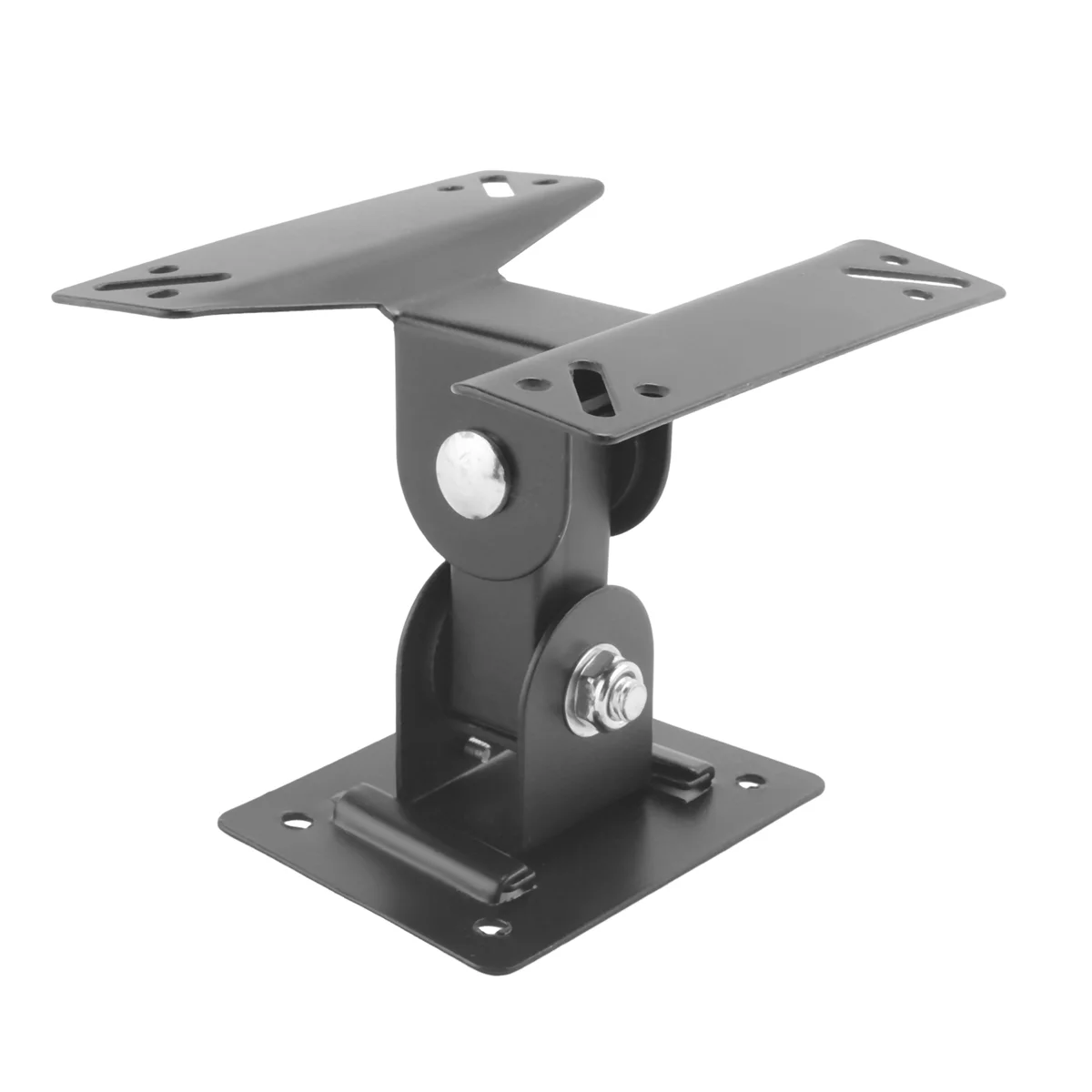 ABQR Universal Wall Mount Stand for 15-27inch LCD LED Screen Height Adjustable Monitor Retractable Wall for Tv Bracket