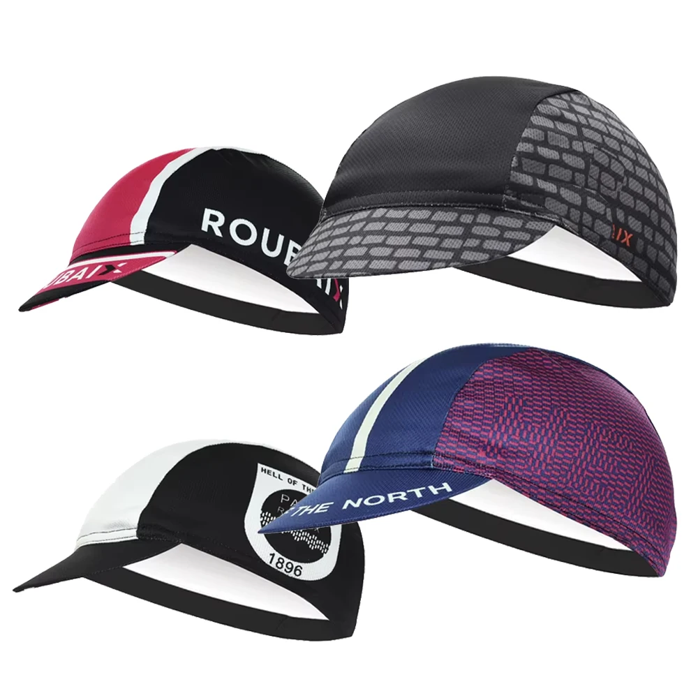 Retro Men's Cycling Caps Outdoor Sports MTB Road Bicycle Hats Breathable Quick Dry