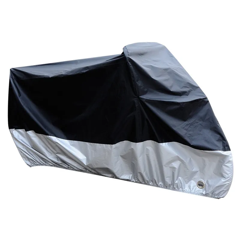 

Motorcycle Rain Cover Universal Outdoor Uv Protector All Season Waterproof Dustproof Motor Scooter Cover With Cloth Bag