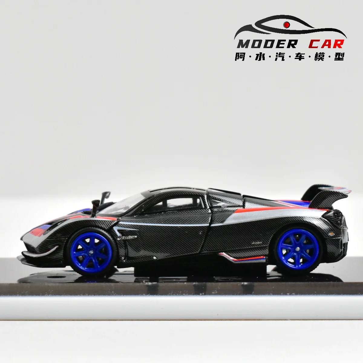 Demon King Auto 1:64 Pagani Huayra BEIJING Auto ShowรถโมเดลDiecast