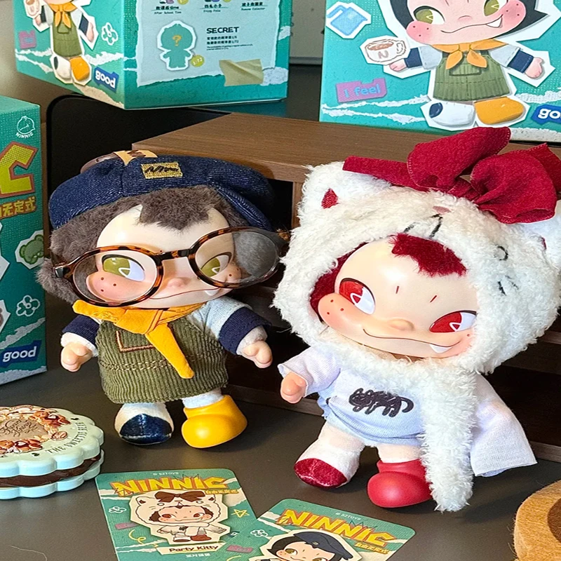 52TOYS Oficial NINNIC Freeform Pendant Blind Box Frizzy Boy Juguete de Diseño, Ideal como Regalo de Cumpleaños para Novia