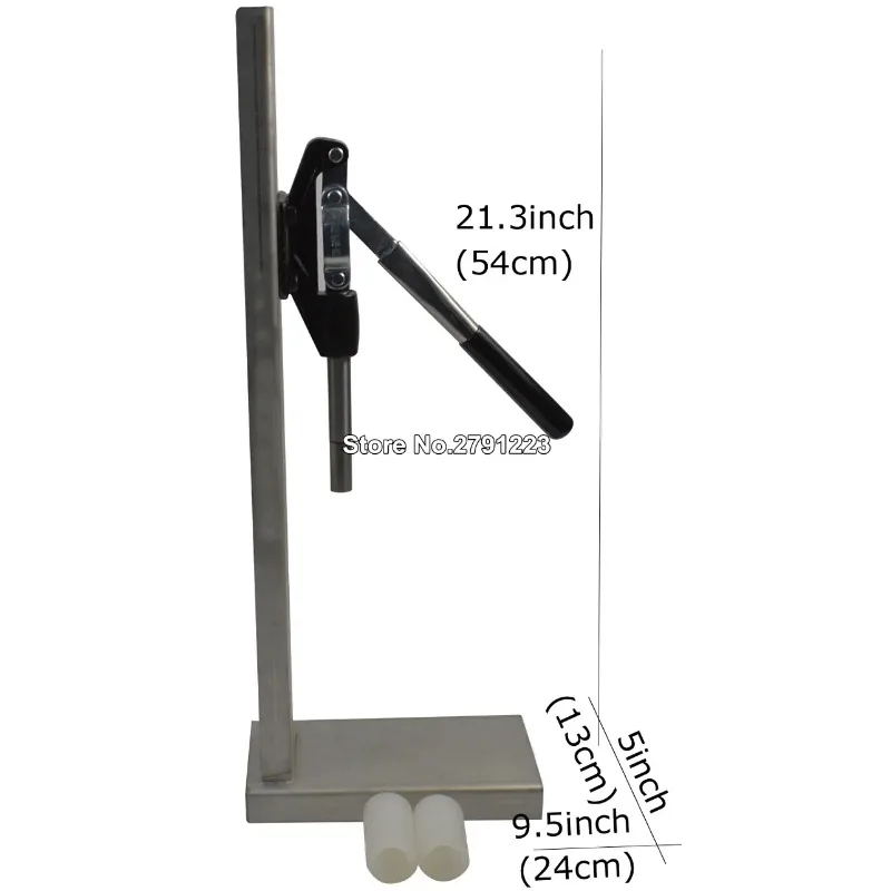 Manual Red Wine Bottle Capping Machine Stainless Steel Cork Commercial Hand Pressure Corking Inserting Bottle Stopper Utensil