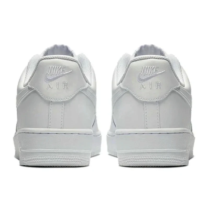 NIke-Air Force 1 07 Bits for Men and Women, Embarkation Shoes, Classics, All White, Casual Sneakers, Af 1 Sports Zelong