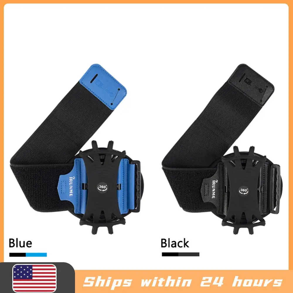 

Running Sport Armbands 360 Rotatable Universal Arm Band Case for iPhone 16 15 14 13 12Pro Max Plus Workout Exercise Phone Holder