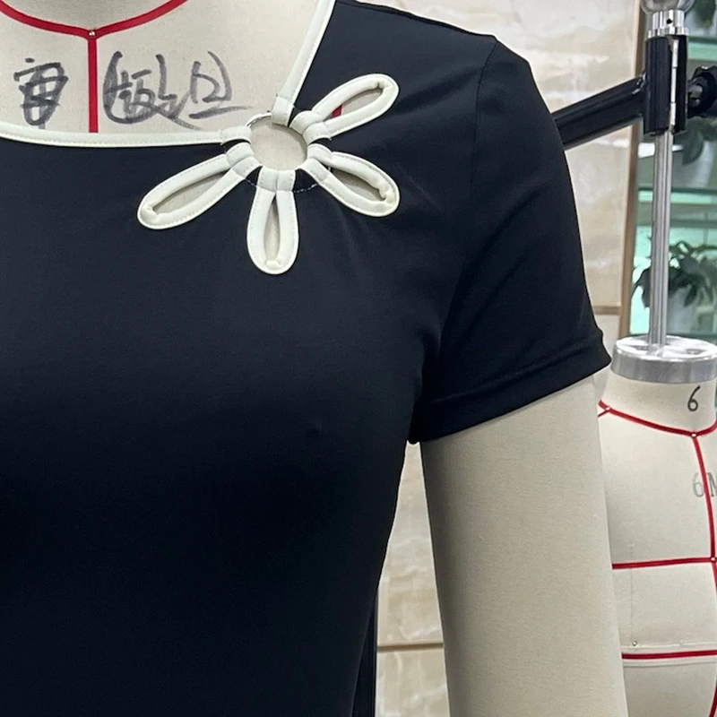 

Женская одежда, футболка с коротким рукавом, облегающие летние топы, уличная одежда для пляжного отдыха, повседневная одежда, уличная одежда