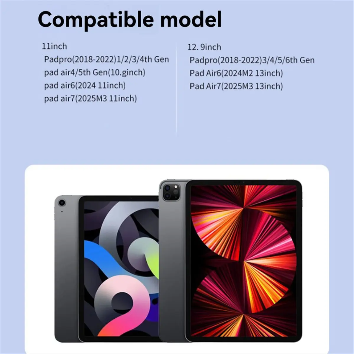 

Беспроводное магнитное зарядное устройство A32M из алюминиевого сплава с защитным чехлом для iPad Pro, быстрая зарядка 18 Вт, 11 дюймов