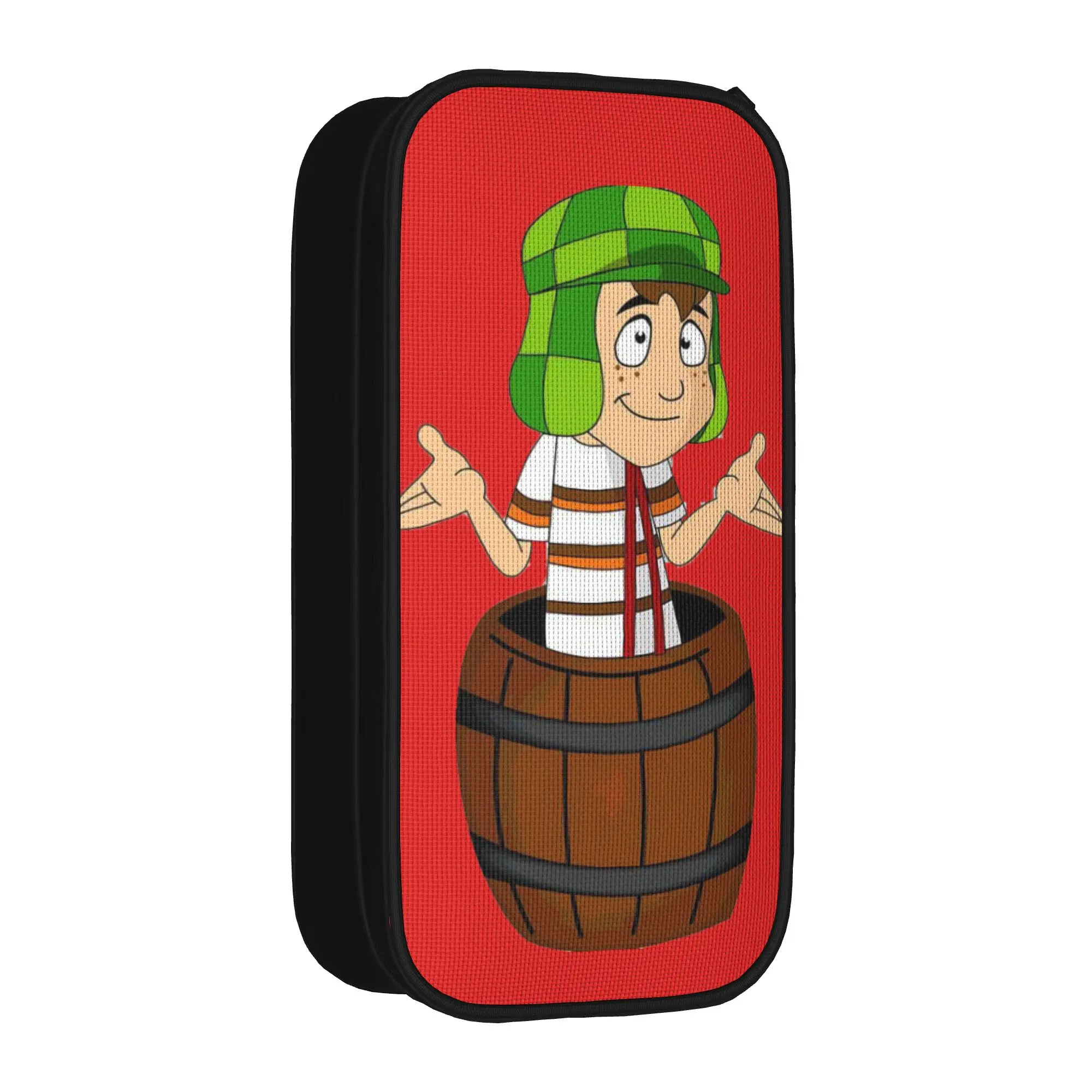 Creative El Toxico El Chavo Del Ocho Pencil Case Pencilcases Pen for Student Big Capacity Bags Students School Zipper Stationery